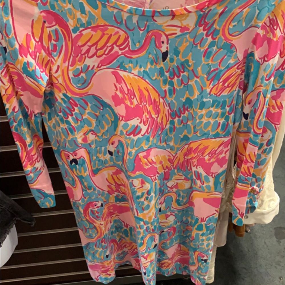 XS LP peel and eat T-shirt dress